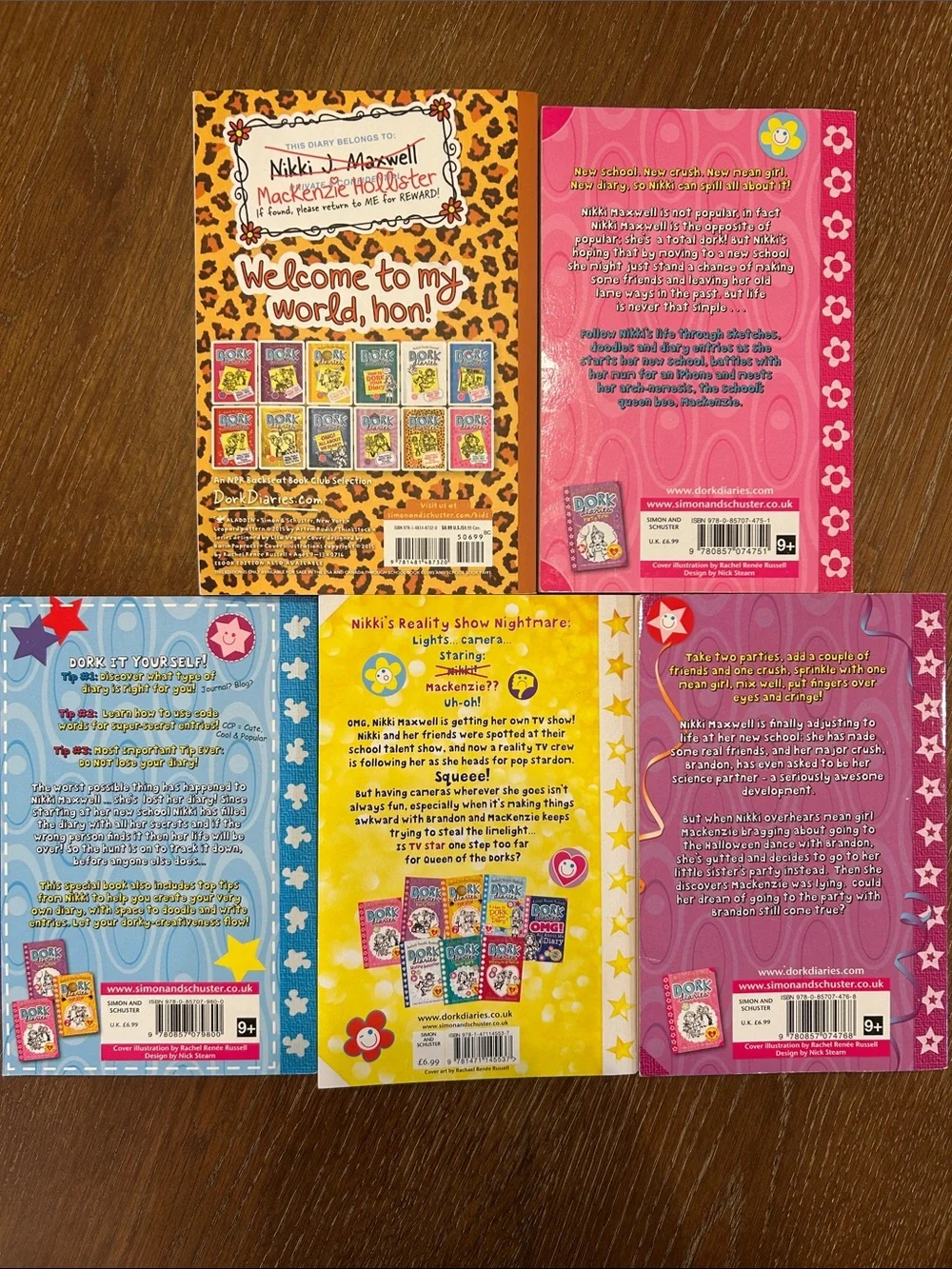 Dork Diaries Books (5 books)